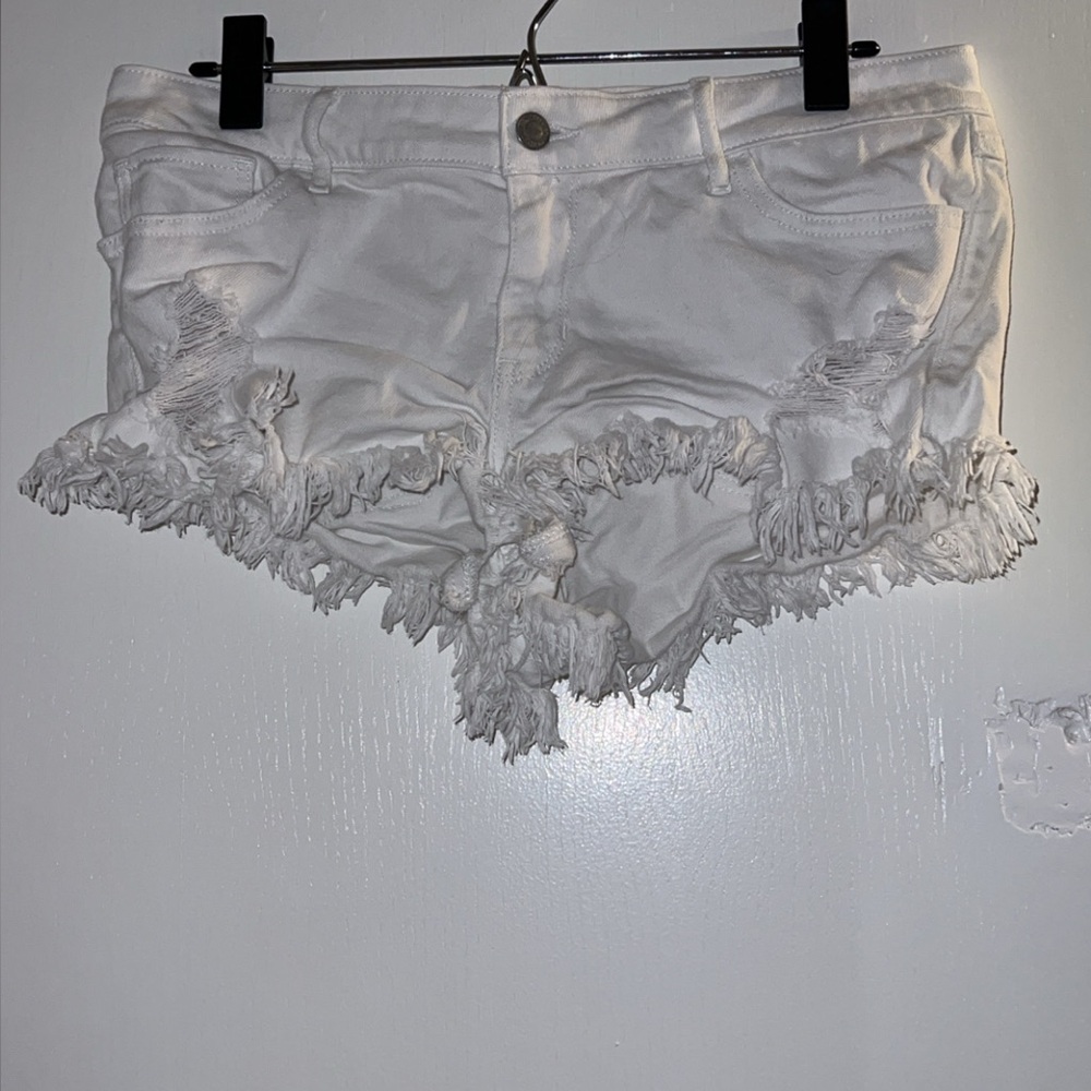 White Hollister Shorts